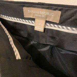 Banana Republic Martin Fit Black Pants